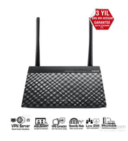 Asus DSL-N16 300 Mbps VDSL2 Modem (Füme-Siyah)