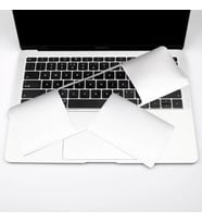 MacBookPro 13inc Touchpad Trackpad Koruyucu Stiker Guard A1708 A1706 A1989 A2159 (Gümüş)