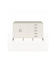 Kronos Konsol 4 Raflı 5 Çekmeceli 2 Kapaklı 176x59x99 Aytaşı-Aytaşı