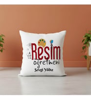 Resim Öğretmeni Yastık