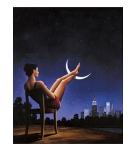Hilal Keyfi Sayılarla Boyama Seti Canvas Kasnaklı 40 x 50 cm