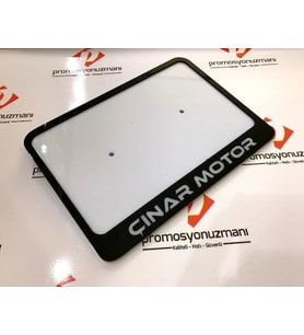 Motor Plakalik Özel Ölçü Tamamen Pleksi Lazer Kesim Isimli Küçük Plaka 12 x 18 cm A. P. P.