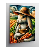Kanvas Tablo Sebze Seven Tavşan 100 X 140 Cnvsdkey-125857-100-140