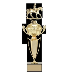 ODAK KUPA - Figürlü Kupalar - At / Binici Figürlü Kupalar FG-068 A - 46 cm