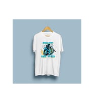Oversize Follow The Wild Tasarım unisex T-shirt