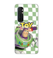 Xiaomi Mi Note 10 Lite Uyumlu Toy Story Buzz Desenli Şeffaf Telefon Kılıfı