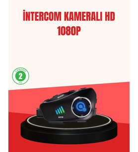 Q28 Kameralı Motosiklet Kask Kulaklık Bluetooth 5.3 Su Geçirmez 1080P Hd - Lisinya
