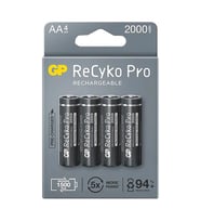 Gp Recyko Pro AA 2000 Mah Şarjlı 4'lü Pil