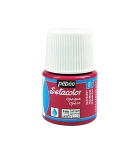 Pebeo Setacolor Opak Kumaş Boyası 81 RASPBERRY 