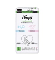 Sleepy Natural Double Soft Bebek Bezi Fırsat Paketi 3 Beden 42 Adet