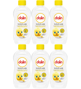 Dalin Bebek Yağı 300ML Klasik Etkin Nemlendirici (6 Lı Set)