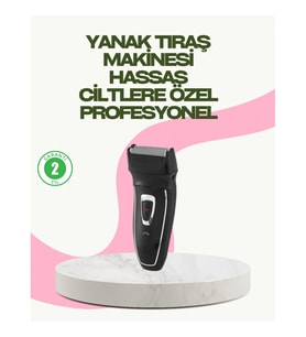 Mey İthalat® Darbelere Dayanıklı Kablosuz Erkek Tıraş Aleti