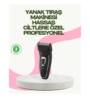 Mey İthalat® Darbelere Dayanıklı Kablosuz Erkek Tıraş Aleti