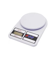 Yakut Hassas Dijital LCD Ekranlı Mutfak Terazisi Tartısı - 10 Kg. Kapasiteli - 1 Adet