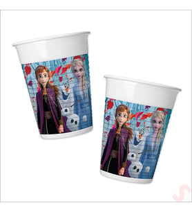 Frozen 2 Plastik Bardak - 8 Adet (STD)