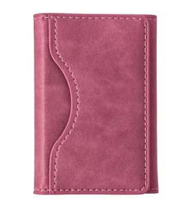 Tema Magsafe Deri Kartlık - Pembe