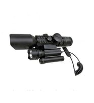 3-10x42  Zoomlu Av Tüfeği Dürbünü Tüfek Lazeri Zenon Fenerli M9