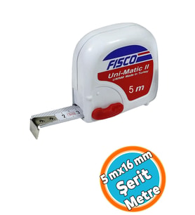 Plastik Şerit Metre 5 metre 16 mm