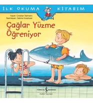 Çağlar Yüzme Öğreniyor