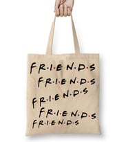 Friends Friends Friends Bez Çanta Uzun Saplı