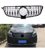 Mercedes GLE W166 GTR Ön Panjur Krom/Siyah 2015-2018