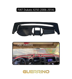 FIAT Dukato X250 2006-2014 Modellerine UygunTORPİDO KORUMA HALISI SİYAH KENAR