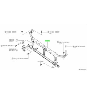 Nissan Navara/Pathfinder Ön Panel 2005  (Oem No:  F25005X1Ea)