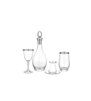 Decorium Dalıa 02 49 Parça Cam Su Seti (Şişe 12lı)