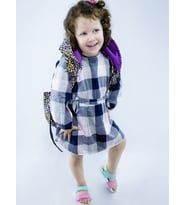 Morikukko Kids Cheetah Çıkabilir Kapüşonlu Sırt Çantası
