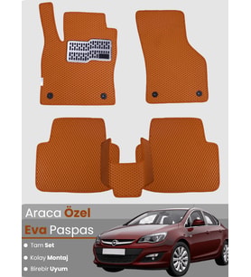 OPEL ASTRA J SEDAN (2012-2018) Uyumlu EVA Paspas Tam Set–Araca Özel,Kolay Montaj