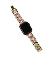 Watch 22mm Kr405 Metal Bakla Kordon (saat Değildir) - Lila
