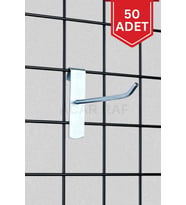 50 Adet Tel Pano Kancası, 15 cm Raf ve Askı, Dayanıklı ve Pratik Kullanım