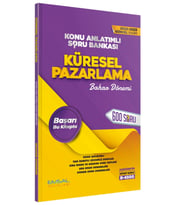 Emsal Yayınları Aöf Küresel Pazarlama Bahar Dönemi Konu Özetli Soru Bankası 2022 (Çok Renkli)