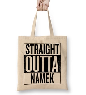 Dragon Ball Z Straight Outta Namek Bez Çanta Uzun Saplı