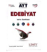 Limit Yayınları LİMİT YAYINLARI AYT EDEBİYAT SORU BANKASI 2024 BASKI (Çok Renkli)