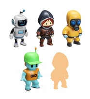 Stumble Guys 5’li Figür Set SG2240 Model 5