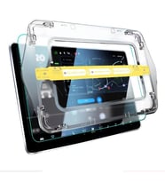 BYD 15.6" Araç Multimedya Ekran Koruyucu Uygulama Aparatlı Premium Temperli Cam Ekran Koruyucu