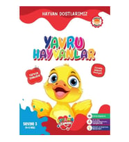 Hayvan Dostlarımız Yavru Hayvanlar - Seviye 3 (4-5 Yaş) - KOLONİ