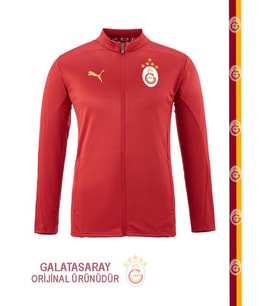 Galatasaray Puma Orijinal A Takım Antrenman Kırmızı Ceket