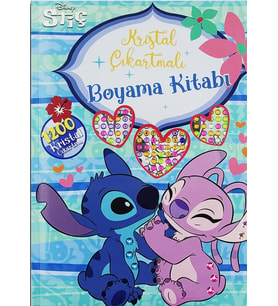 Disney Stiç Kristal Çıkartmalı Boyama Kitabı