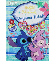 Disney Stiç Kristal Çıkartmalı Boyama Kitabı