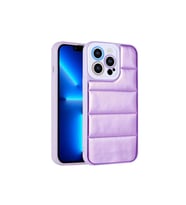 Apple iPhone 12 Pro Max Uyumlu Kılıf Kamera Korumalı Airbagli Renkli Zore Seksek Kapak (Mor)