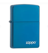 Zippo Çakmak Z-20446ZL (20446ZL-000040) Blue Sapphire Klasik Mavi Logolu-Z346