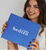 Kişiye Özel L Harfli İsimli Hediye Kutusu - Kişiye Özel Kupa Standart, Çay, Takvim, Mum Doğum Günü Hediyesi (Mavi)