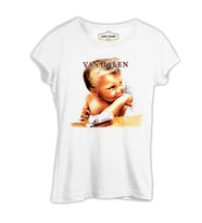 Van Hallen - Angel Beyaz Kadın Tshirt