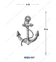 MQQ-047 ÇAPA DESEN GEÇİCİ DÖVME-TATTO