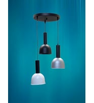 Rsylight Lizie Retro Metal Dekoratif 3 lü Modern rustik Sarkıt Avize Çap:30 cm