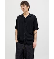 JACK JONES Erkek Viskon Kısa Kollu Gömlek 12268443