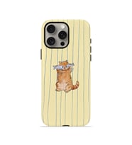 iPhone 15 Pro Vorian Çift Katmanlı Kılıf Flower Crown Dachshund