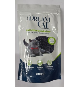 Dream Cat Aktif Karbonlu Kedi Kumu Koku Giderici 200 Gr.